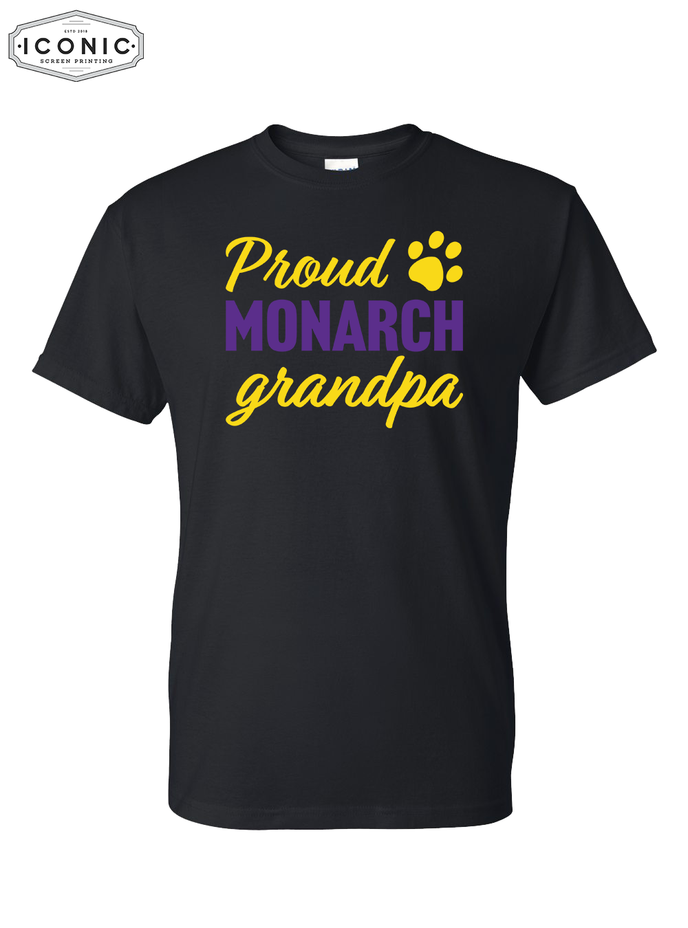 Proud Monarch Grandma/Grandpa - DryBlend T-Shirt