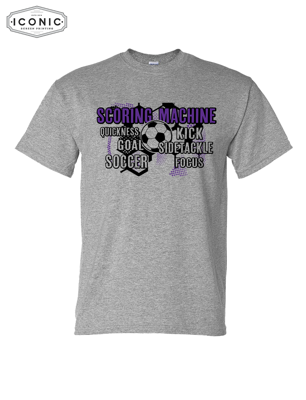 Soccer Scoring Machine - DryBlend T-shirt