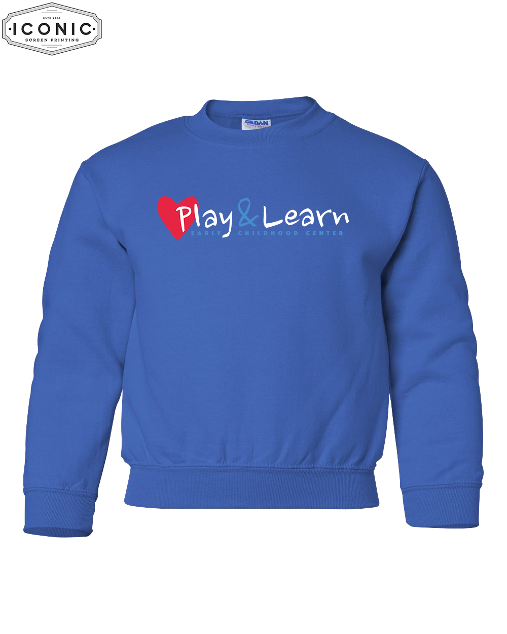 Play & Learn - Heavy Blend Youth Sweatshirt