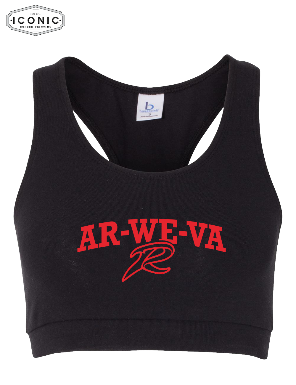 Ar-We-Va Rockets - Boxercraft Woman's & Girl's Sports Bra