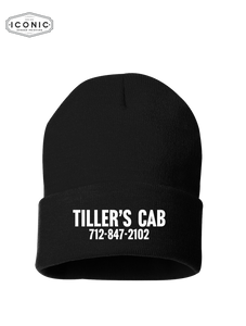 Tiller's Cab - Solid 12" Cuffed Beanie