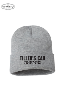 Tiller's Cab - Solid 12" Cuffed Beanie