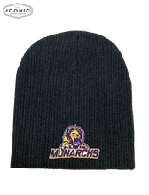 Load image into Gallery viewer, Monarchs - 8&quot; Ribbed Knit Beanie
