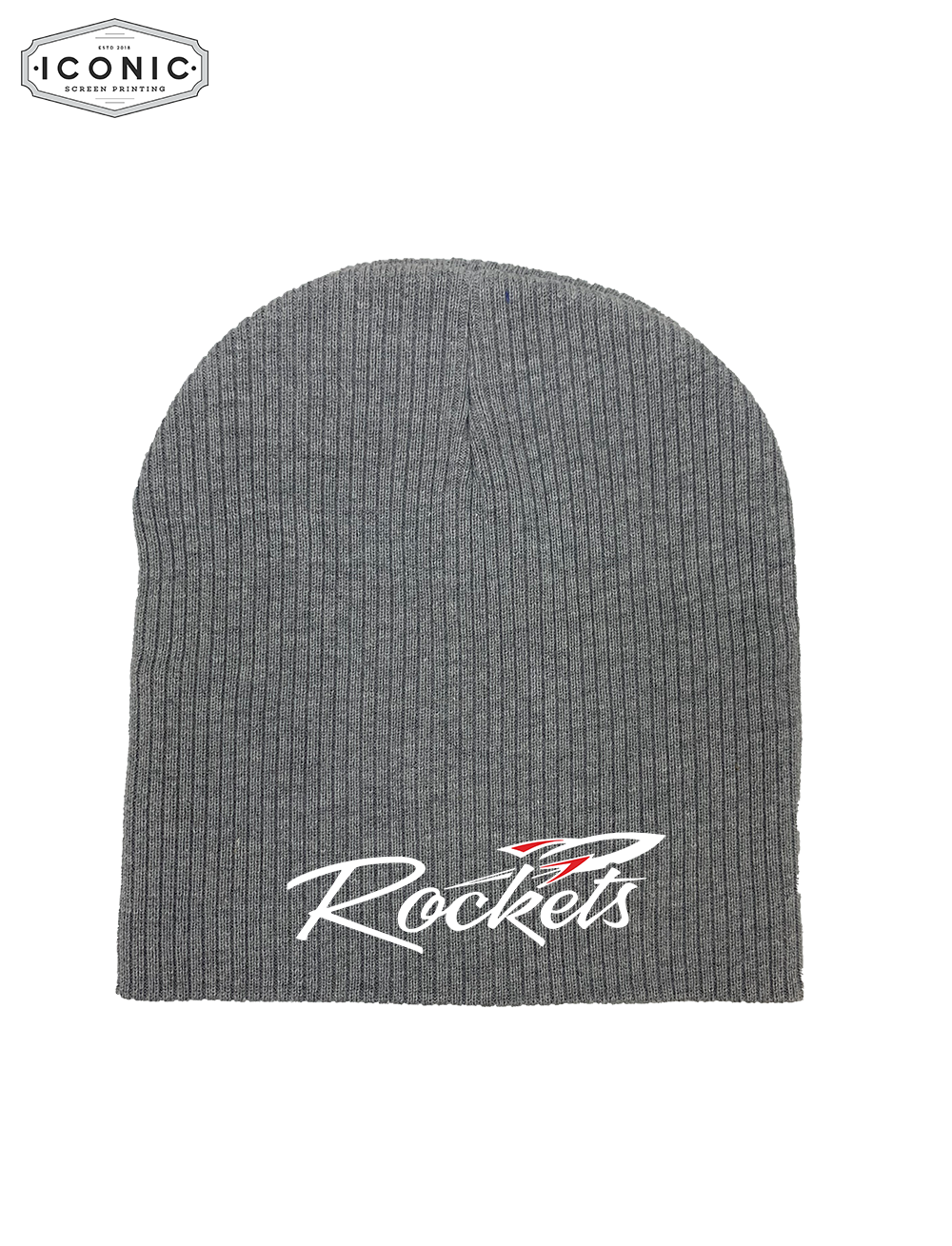 Rockets - 8" Ribbed Knit Beanie - Clearance