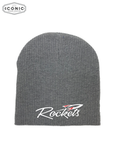 Load image into Gallery viewer, Rockets - 8&quot; Ribbed Knit Beanie
