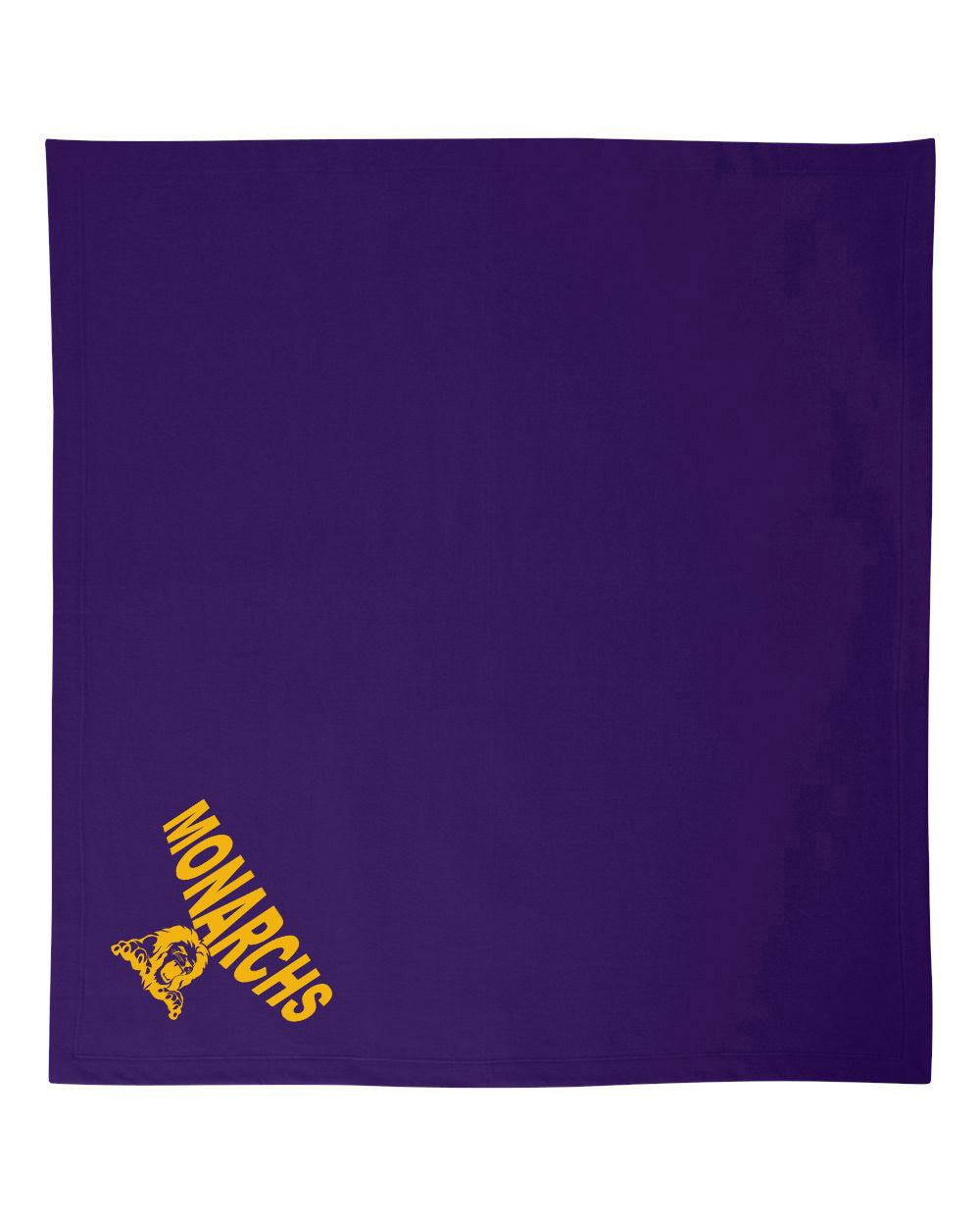 Monarchs Purple - DryBlend Fleece Stadium Blanket