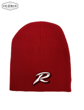 Load image into Gallery viewer, AWV R - 8&quot; Ribbed Knit Beanie
