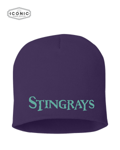 Stingrays - 8" Knit Beanie