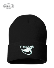 Load image into Gallery viewer, Stingrays - Solid 12&quot; Cuffed Beanie
