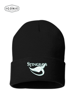 Stingrays - Solid 12" Cuffed Beanie