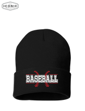Load image into Gallery viewer, Baseball - Solid 12&quot; Cuffed Beanie
