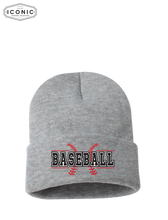 Load image into Gallery viewer, Baseball - Solid 12&quot; Cuffed Beanie
