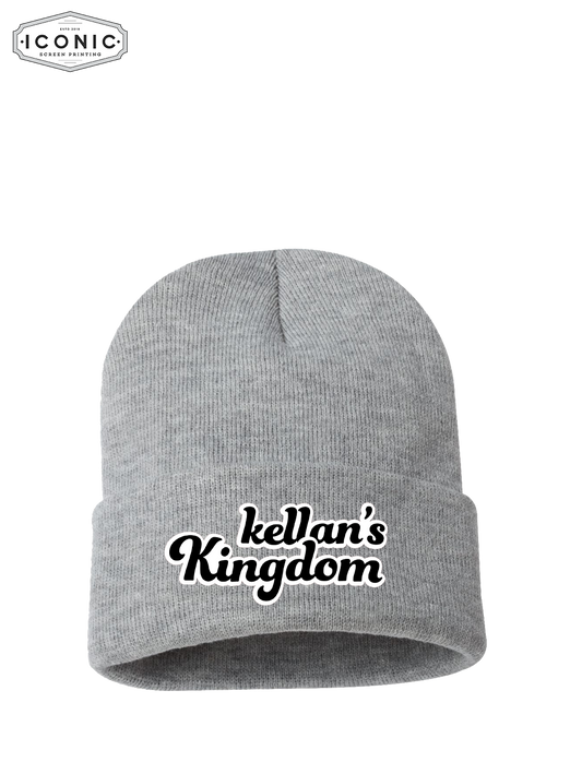 Kellan's Kingdom - Solid 12" Cuffed Beanie